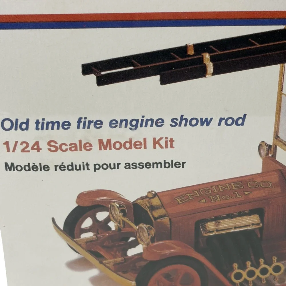 Monogram Fire Iron 1/24 Model Kit 7530 Tom Daniel AE Classics Factory Sealed Vtg